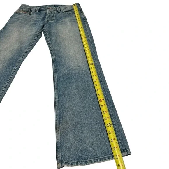 Diesel Men's Light Blue Slim Straight Jeans - Picture 5 of 16